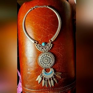 Faux Turquoise necklace